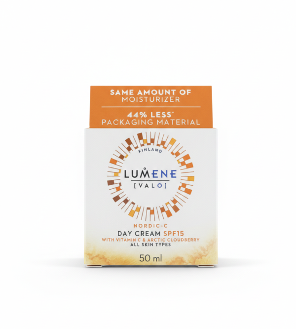 LUMENE NORDIC-C Day Cream Spf15 With Vitanin C& Arctic  Cloudberry 50ml