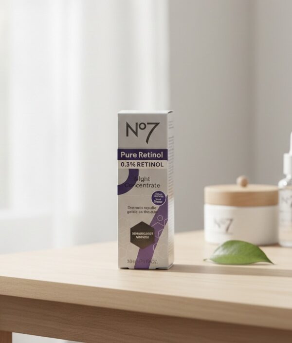 No7 Pure Retinol 0.3%RETINOL Night Concentrate 30 ml